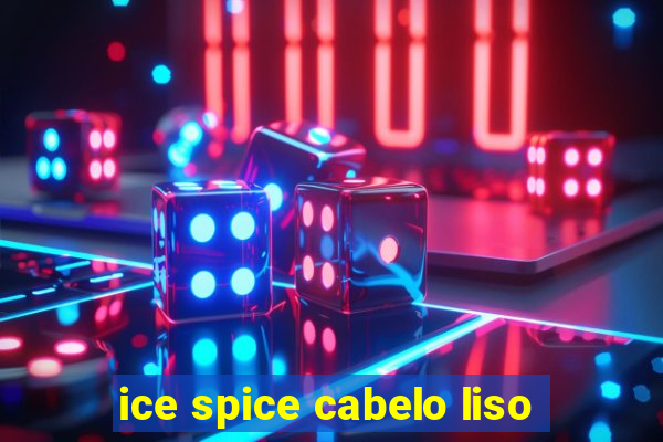 ice spice cabelo liso